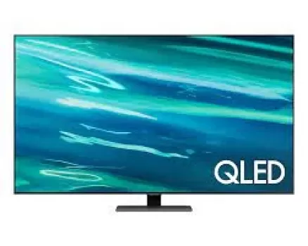 Samsung Q80A 55 Inch QLED 4K Smart TV QA55Q80AAUXZN, Silver